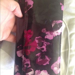 Purple floral Wallet